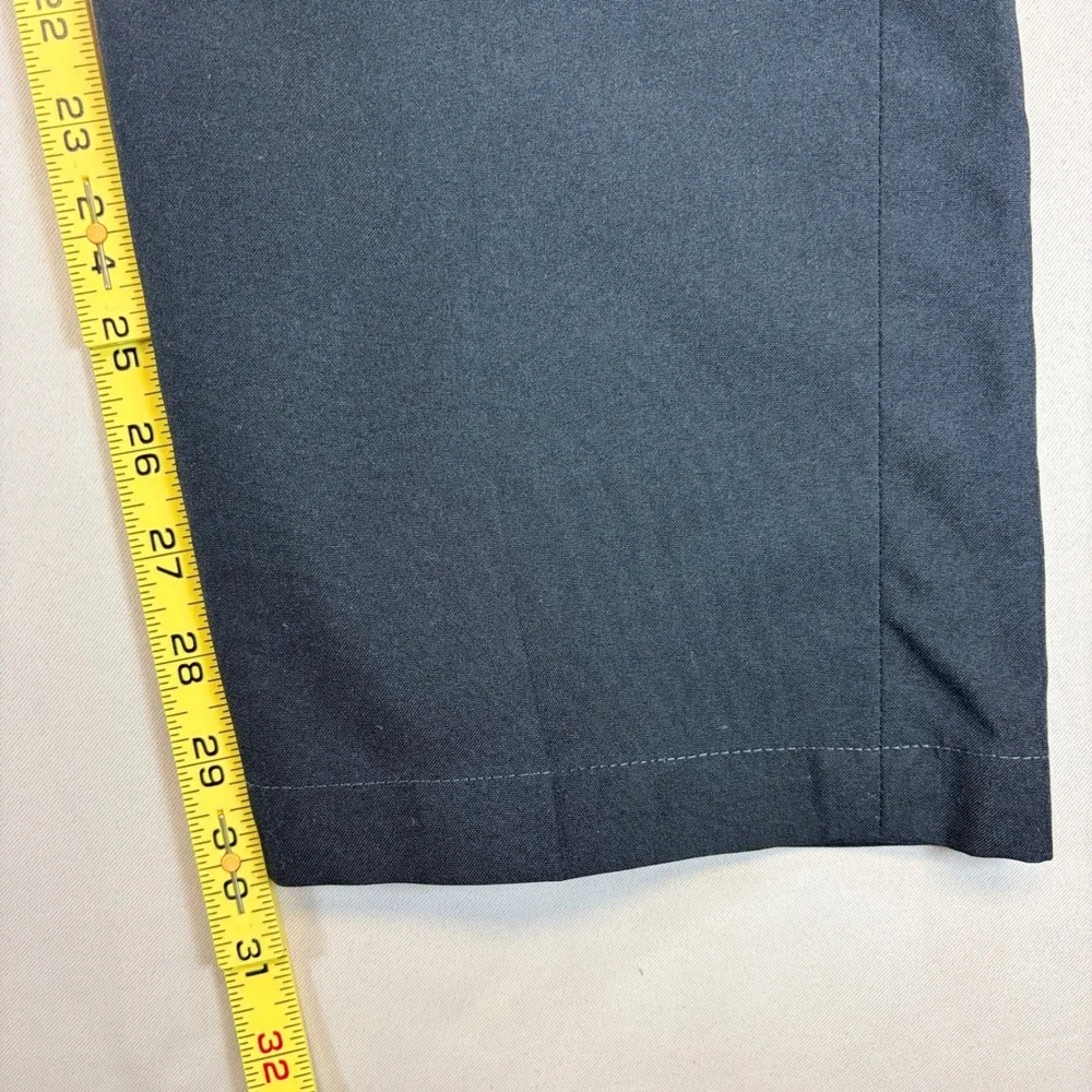 Bluffworks Original Pants Mens 33x30 Black Regular Fit Stretch Travel Trousers